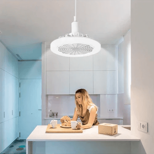 Luminária LED com Ventilador | FanMaster - Últimos dias de Promoção