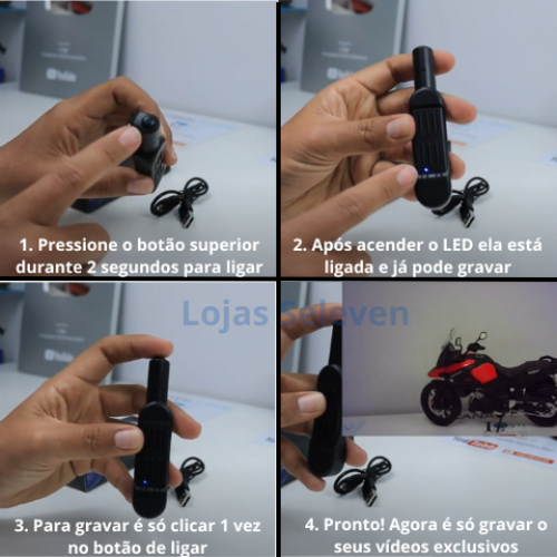 Mini Câmera MaxPlus™ ORIGINAL + Brinde Exclusivo Grátis