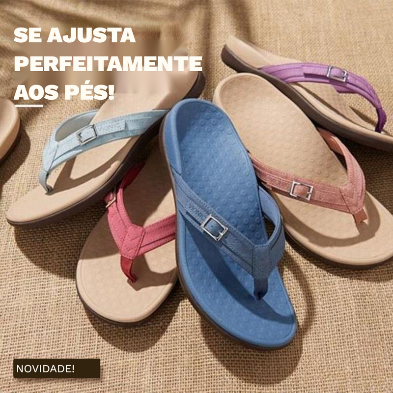 Chinelo Ortopédico BreezeWalk - 🔥 COMPRE 1 LEVE 2 ⚫ PROMOÇÃO ESQUENTA BLACK