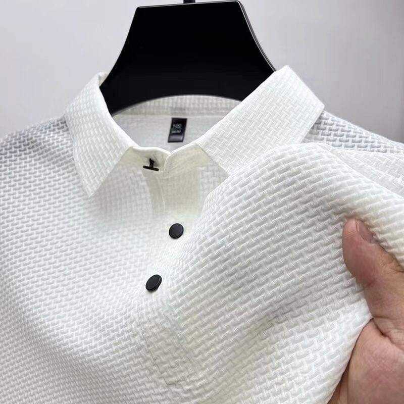 Camisa Polo - Black Comfort Em Seda Gelo [FRETE GRÁTIS]